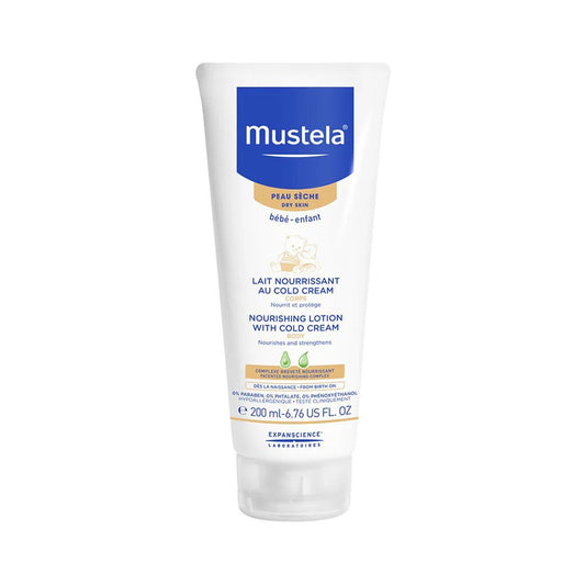 Mustela Nourishing Lotion with Cold Cream 200ml | Mamas & Papas, Babies, Nursing, Skincare