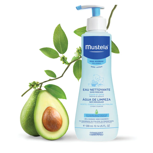 Eau nettoyante sans rinçage (visage et siège) - Peaux normales 300 ml