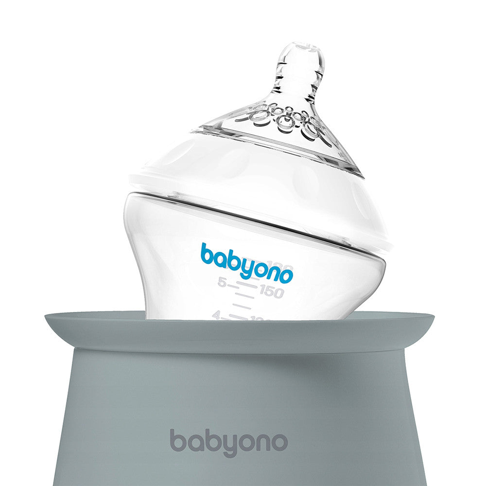 Babyono Natural 30 With Air Free Vent 260ml Grey | Mamas & Papas, Babies, Nursing, Sterilizer