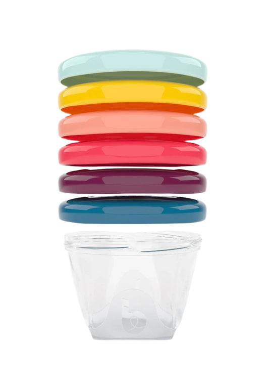 Babymoov Babybol Medium Storage Container 180ml - Pack of 6 | Mamas & Papas, Babies, Nursing, Food Storage