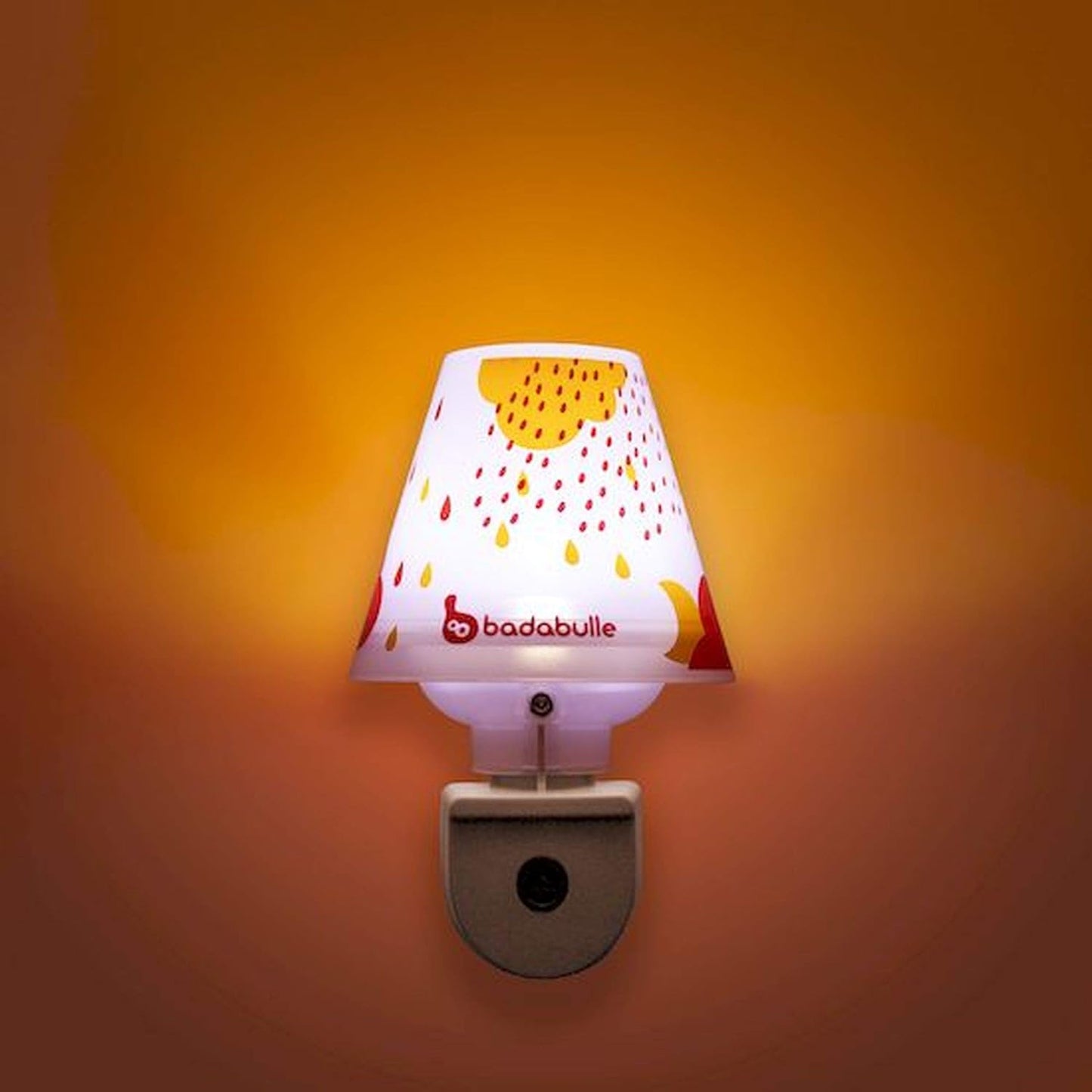 Veilleuse étoile rose, applique murale LED pour chambre d'enfant