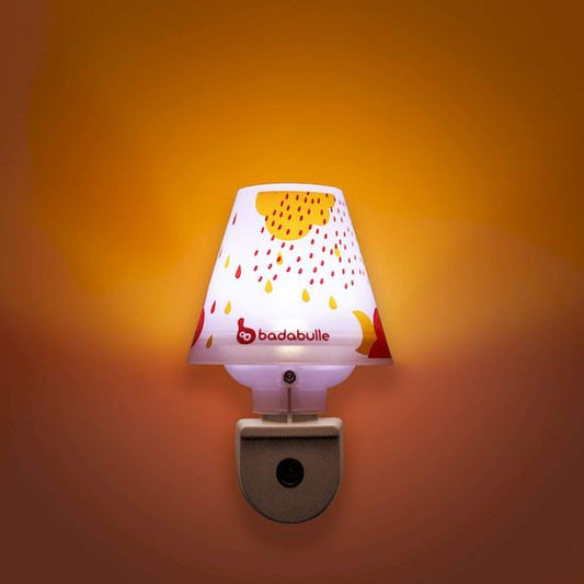 Veilleuse étoile rose, applique murale LED pour chambre d'enfant