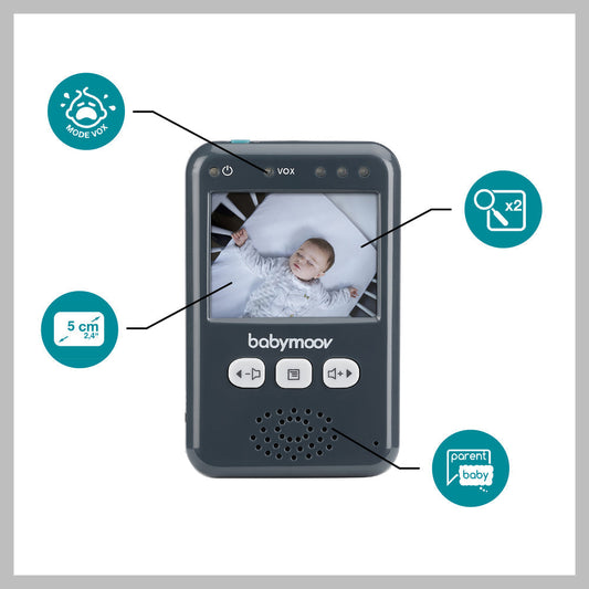 Babymoov Essential Babyphone Video Monitor | Mamas & Papas, Babies, Nursing, Monitor