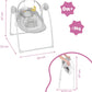 Badabulle Comfort Candy Hammocks | Mamas & Papas, Babies, Nursing, Hammock