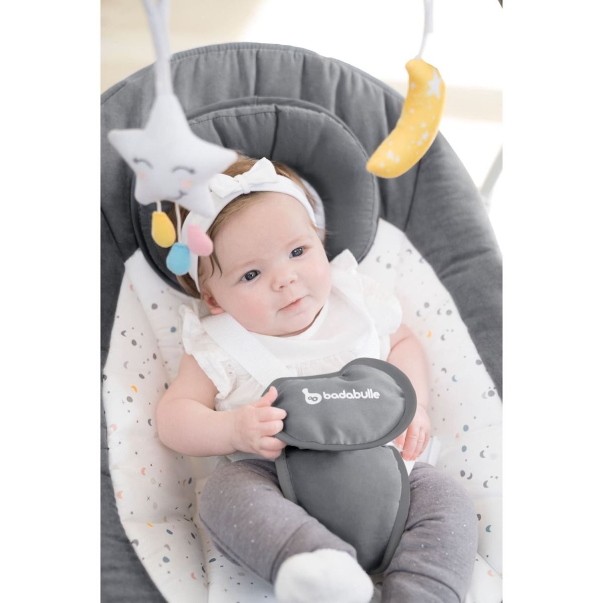 Badabulle Moonlight Comfort Swing | Mamas & Papas, Babies, Nursing, Swing