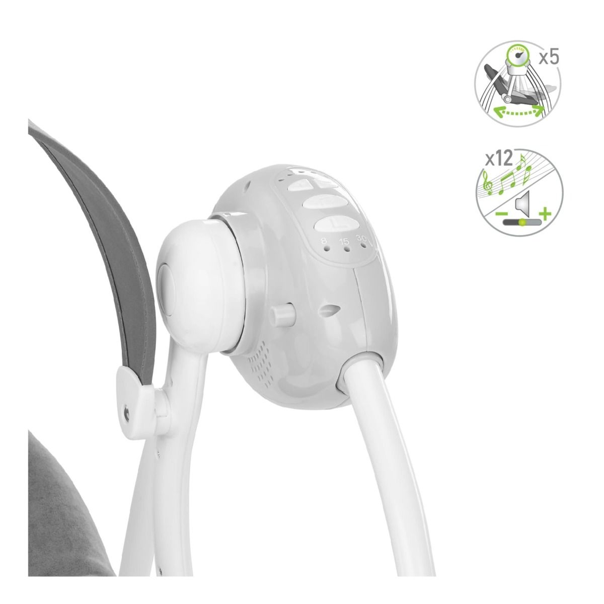 Badabulle Moonlight Comfort Swing | Mamas & Papas, Babies, Nursing, Swing