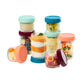 Babymoov Set of 8 glass baby bowls + organic recipe booklet Feeding Bowl