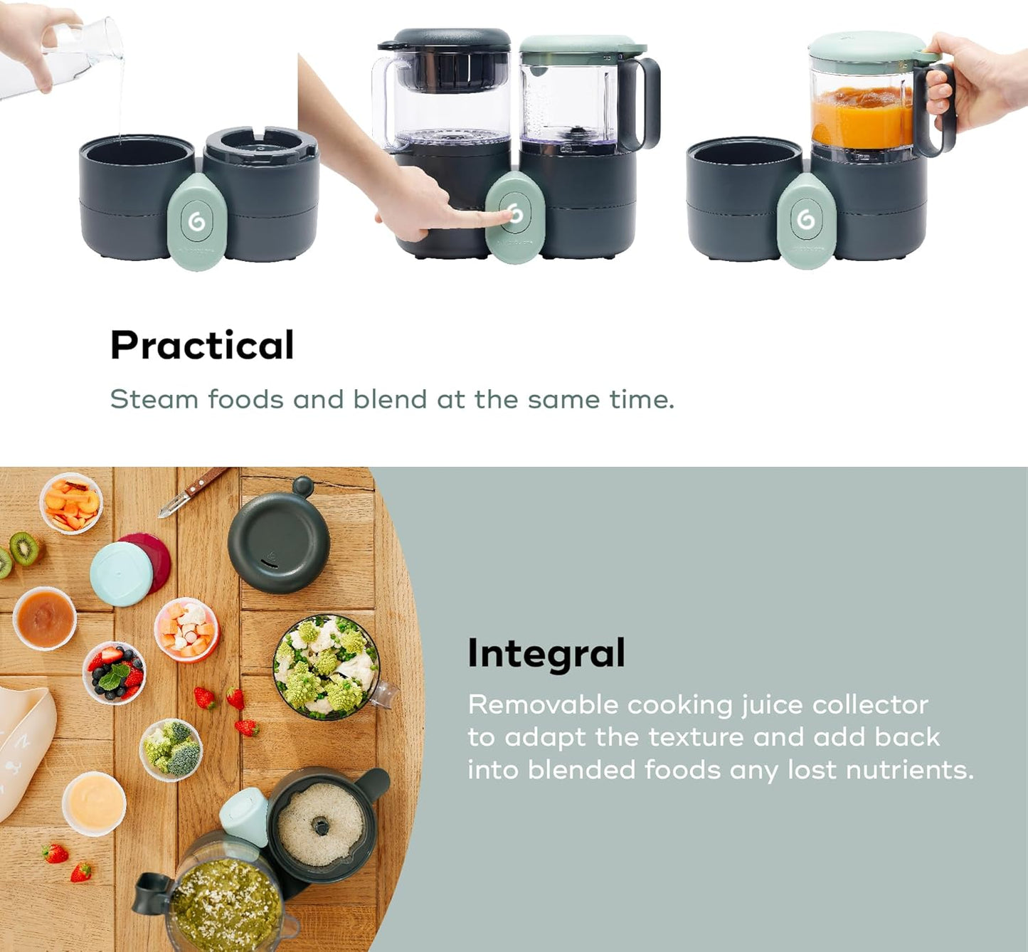 Babymoov Nutribaby One 4-in-1 Baby Food Processor | Mamas & Papas, Babies, Nursing, Food Processor