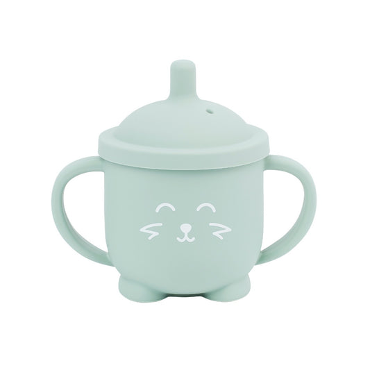 Babymoov Silicone cup with straw ISY CUP FOX | Mamas & Papas, Babies, Nursing, 