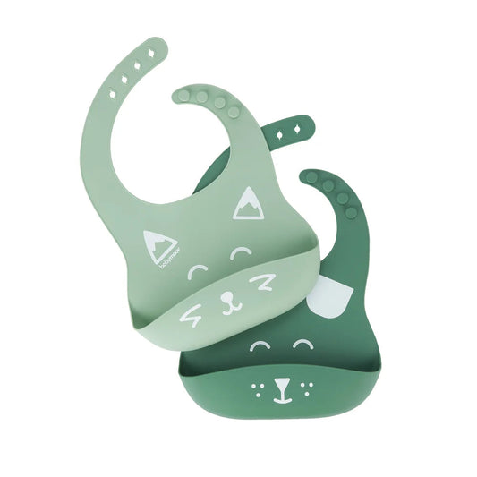 Babymoov Bib with Pocket in Silicone Bib'sy Pack of 2 | Mamas & Papas, Babies, Nursing, Bib