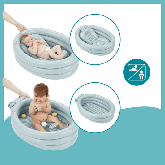 Babymoov Aquadots Inflatable Baby Bath & Paddling Pool | Mamas & Papas, Babies, Nursing, Inflatable Pool