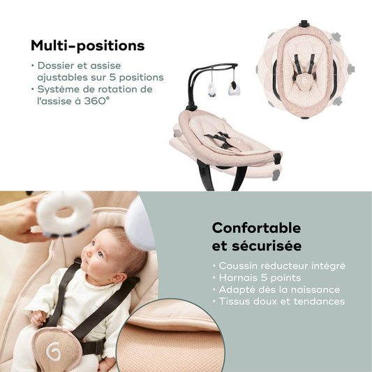 Babymoov Swoon Evolution Connect App-enabled - Mocca | Mamas & Papas, Babies, Nursing, Monitor
