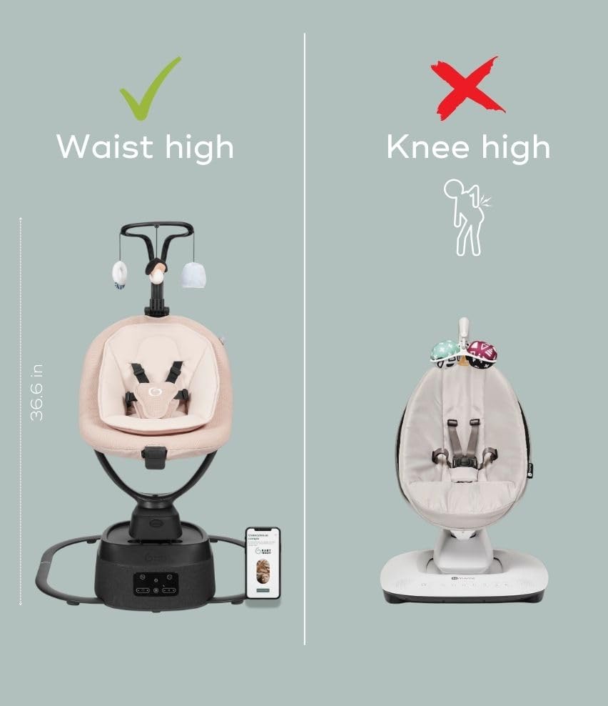 Babymoov Swoon Evolution Connect App-enabled - Mocca | Mamas & Papas, Babies, Nursing, Monitor