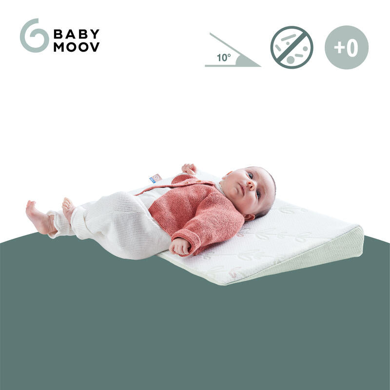 Babymoov Cosymat Antibacterial Inclined Plane White | Mamas & Papas, Babies, Nursing, Sleep Mat