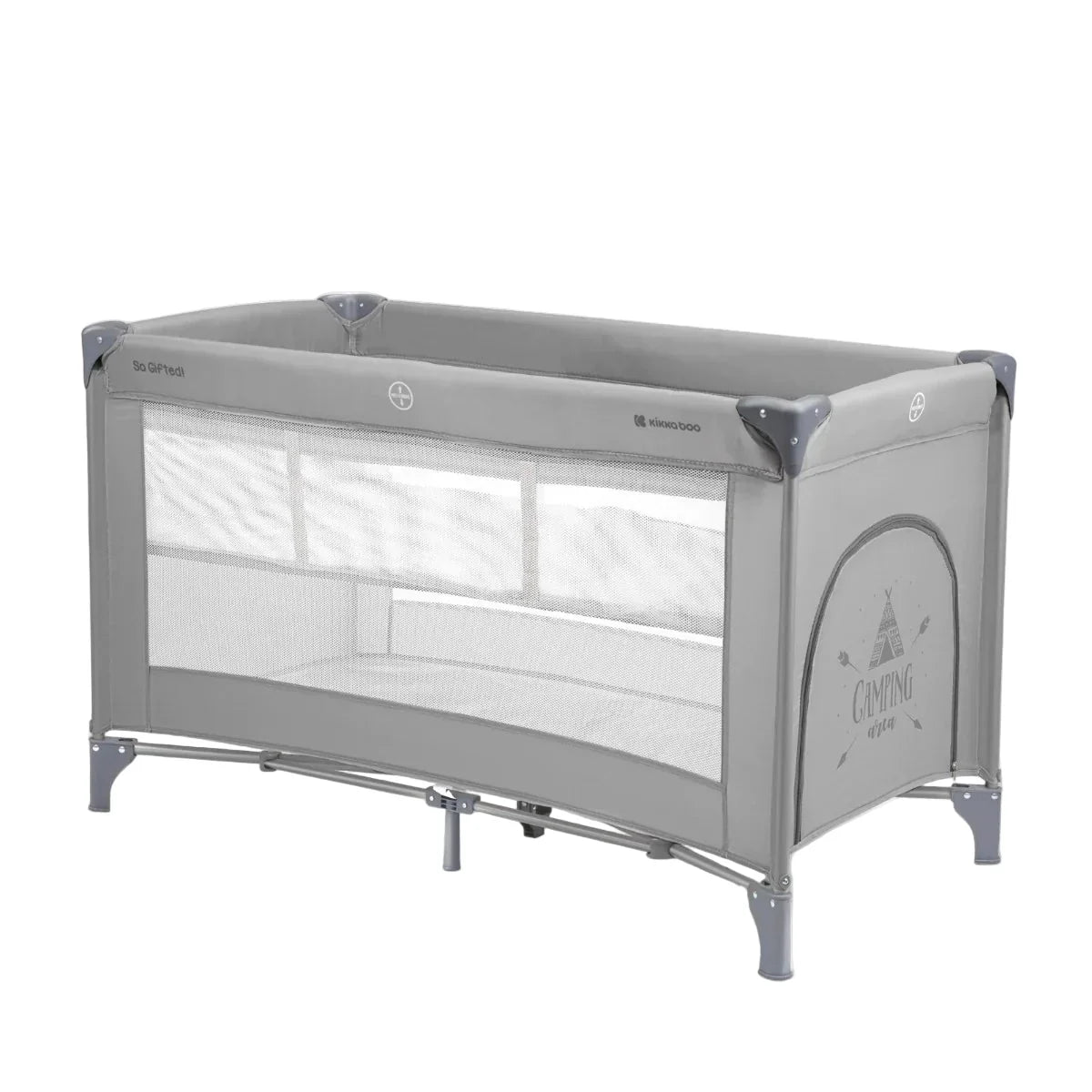 Kikkaboo Baby cot 2 levels So Gifted Travel Cot