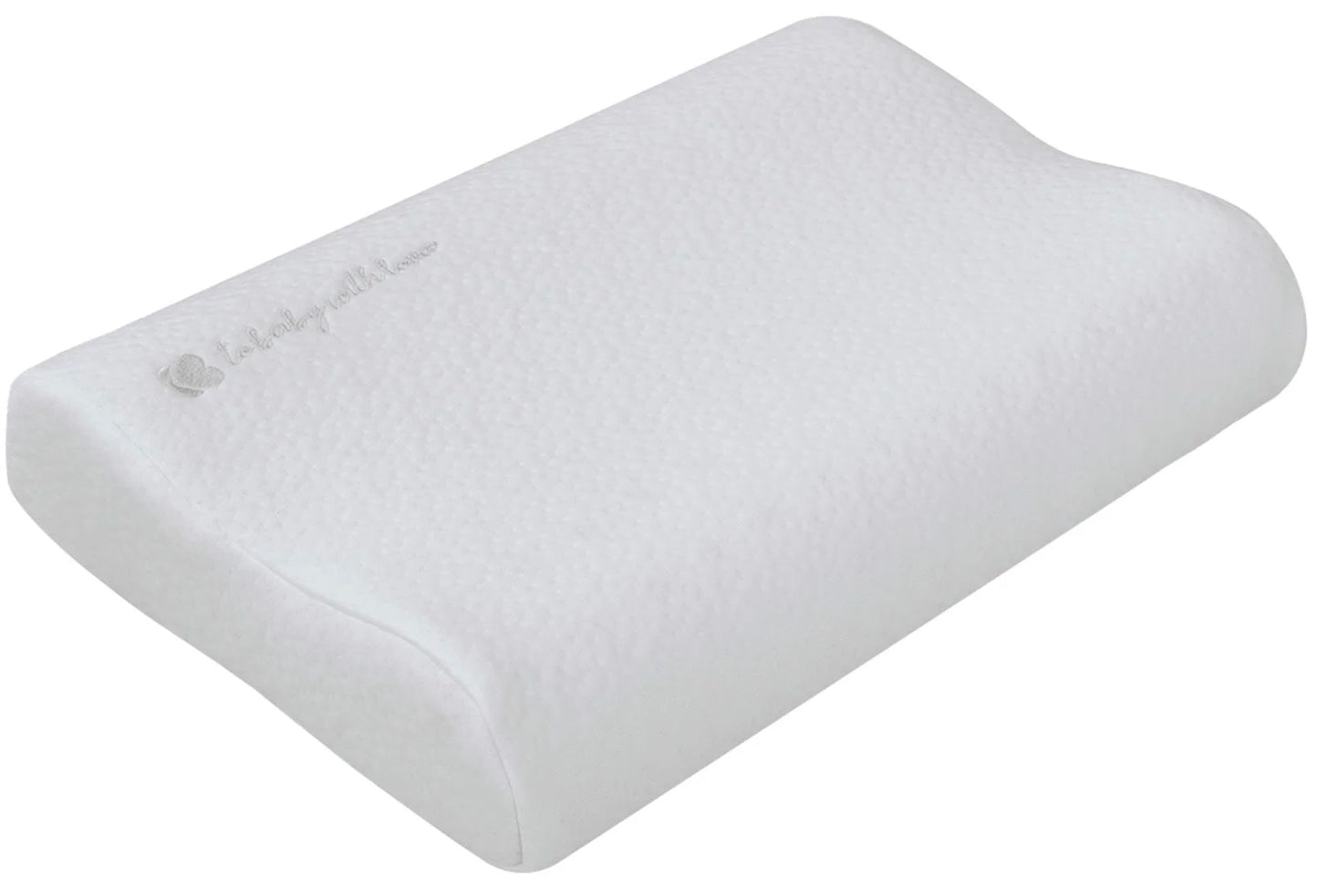 KikkaBoo Memory Foam Ventilated Pillow - White | Mamas & Papas, Babies, Nursing, Pillow
