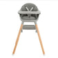 KikkaBoo Highchair 2-in-1 Woody Philippine Gray | Mamas & Papas, Babies, Nursing, Highchair