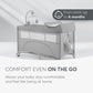 KikkaBoo Nighty Night Grey Baby Cot Two Levels | Mamas & Papas, Babies, Nursing, Cot