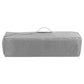 Grey 2-level baby cot carry bag with handle