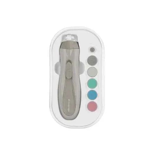 Electric baby nail file kit, metal grinding head with color sanding discs