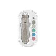 Electric baby nail file kit, metal grinding head with color sanding discs