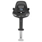 Rotatable ISOFIX base with height support leg and indicator controls