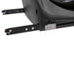 ISOFIX base side connectors with adjustment rails and release latch