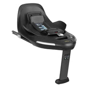 Rotatable ISOFIX base with black seat shell and support leg