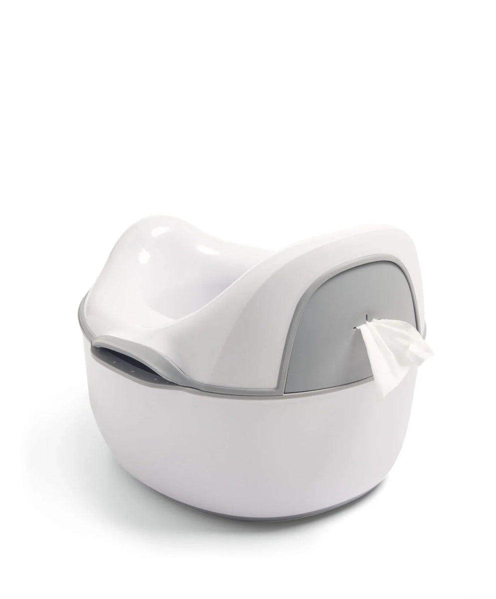 4 - in - 1 Grow and Learn Potty – Grey/White | Toilet Trainer | Mamas & Papas for Mamas & Papas LB - Baby Changing & hygiene