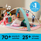 4 - in - 1 Kickin Tunes Jellyfish Jamboree Music & Language Discovery Gym | Play Gym | Baby Einstein for Mamas & Papas LB - 6hr