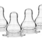 4 - Pack Standard Neck Fast Flow Nipples | Nipple | Nuby for Mamas & Papas LB - 6hr