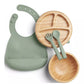 4 Piece Bamboo Weaning Starter Kit | Feeding Set | Mamas & Papas for Mamas & Papas LB - Cutlery & Plates