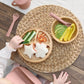 4 Piece Bamboo Weaning Starter Kit | Feeding Set | Mamas & Papas for Mamas & Papas LB - Cutlery & Plates