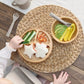 4 Piece Bamboo Weaning Starter Kit | Feeding Set | Mamas & Papas for Mamas & Papas LB - Cutlery & Plates