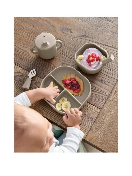 4 Piece Weaning Starter Kit | Feeding Set | Mamas & Papas for Mamas & Papas LB - Cutlery & Plates