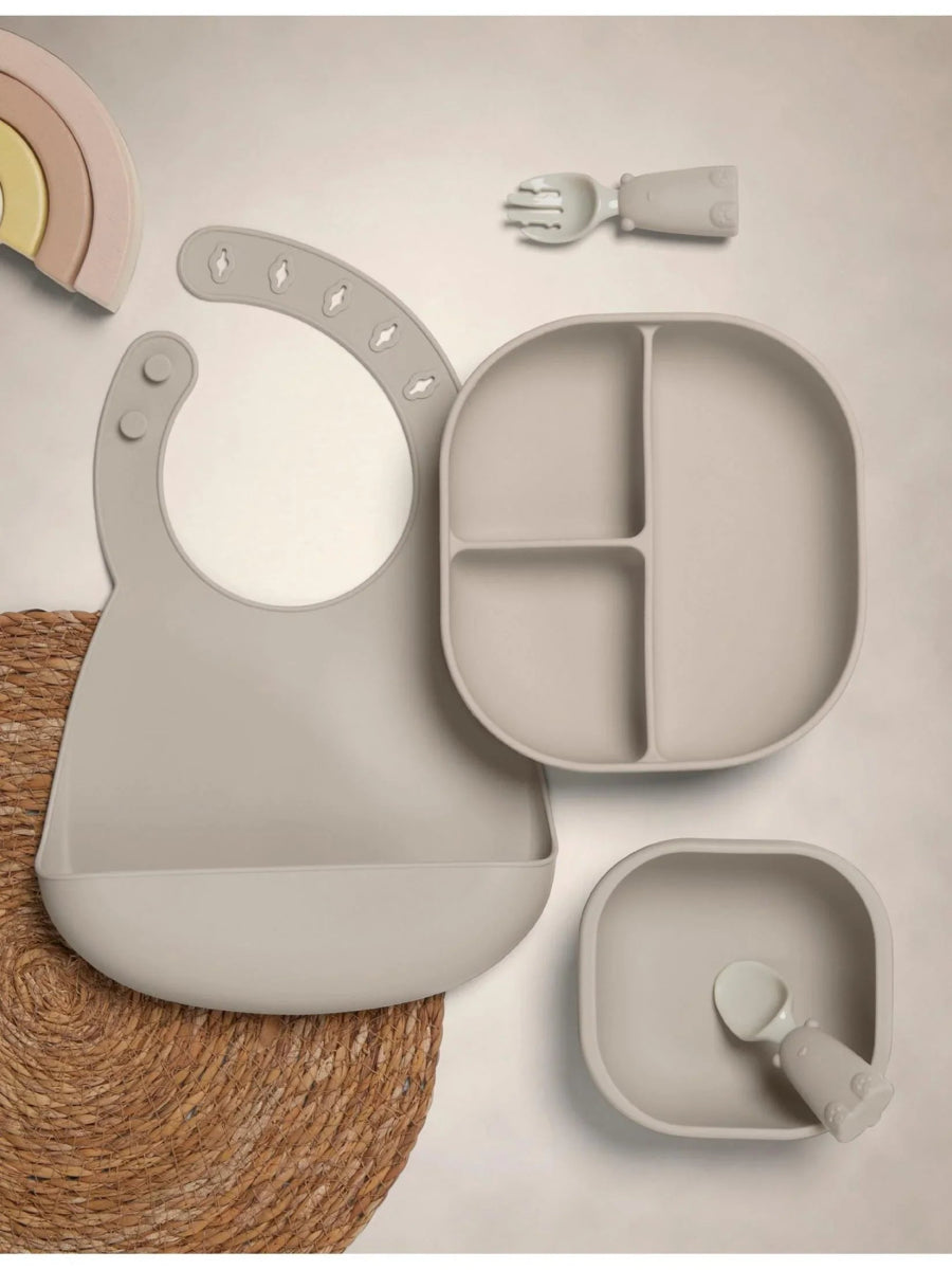 4 Piece Weaning Starter Kit | Feeding Set | Mamas & Papas for Mamas & Papas LB - Cutlery & Plates