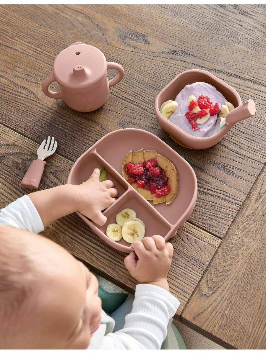 4 Piece Weaning Starter Kit | Feeding Set | Mamas & Papas for Mamas & Papas LB - Cutlery & Plates