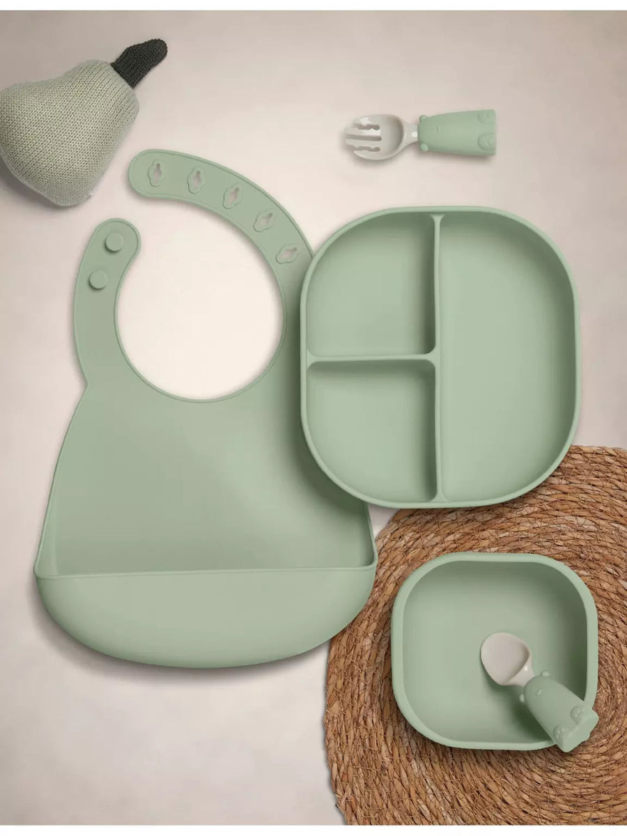 4 Piece Weaning Starter Kit | Feeding Set | Mamas & Papas for Mamas & Papas LB - Cutlery & Plates