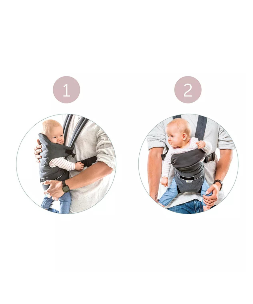 Hauck Baby Carrier 2 Positions 2 Way Carrier Grey | Mamas & Papas, Babies, Nursing, Carrier