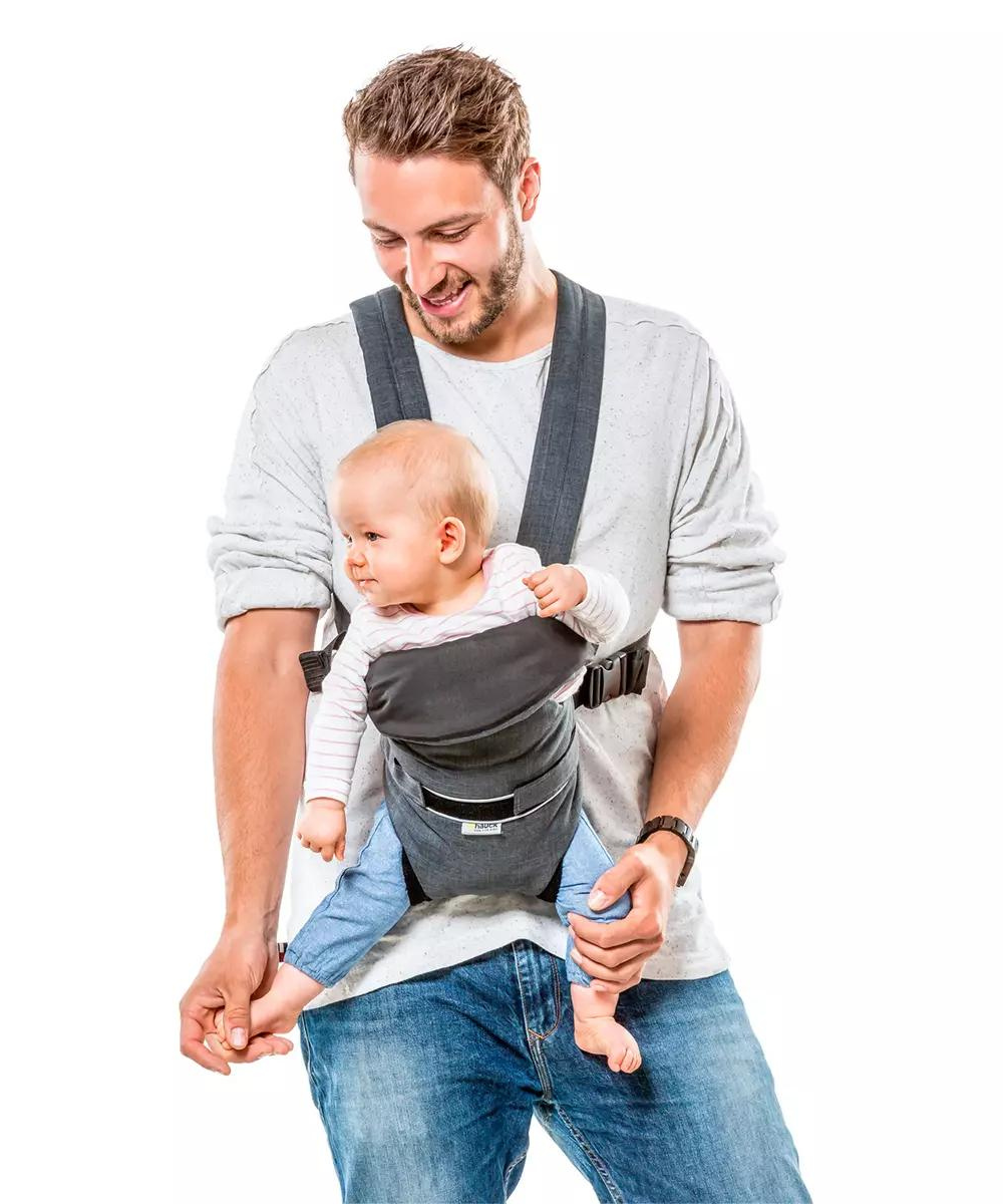 Hauck Baby Carrier 2 Positions 2 Way Carrier Grey | Mamas & Papas, Babies, Nursing, Carrier