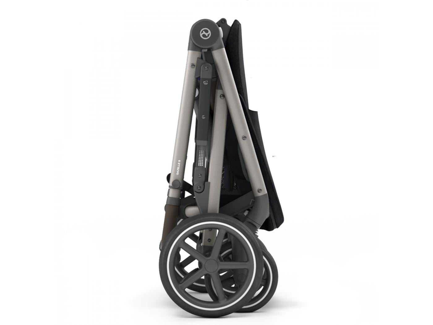Cybex Gazelle S Taupe Stroller - Deep Black | Mamas & Papas, Babies, Nursing, Stroller