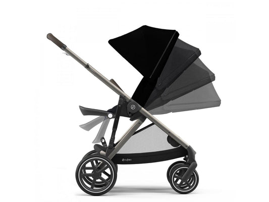Cybex Gazelle S Taupe Stroller - Deep Black | Mamas & Papas, Babies, Nursing, Stroller
