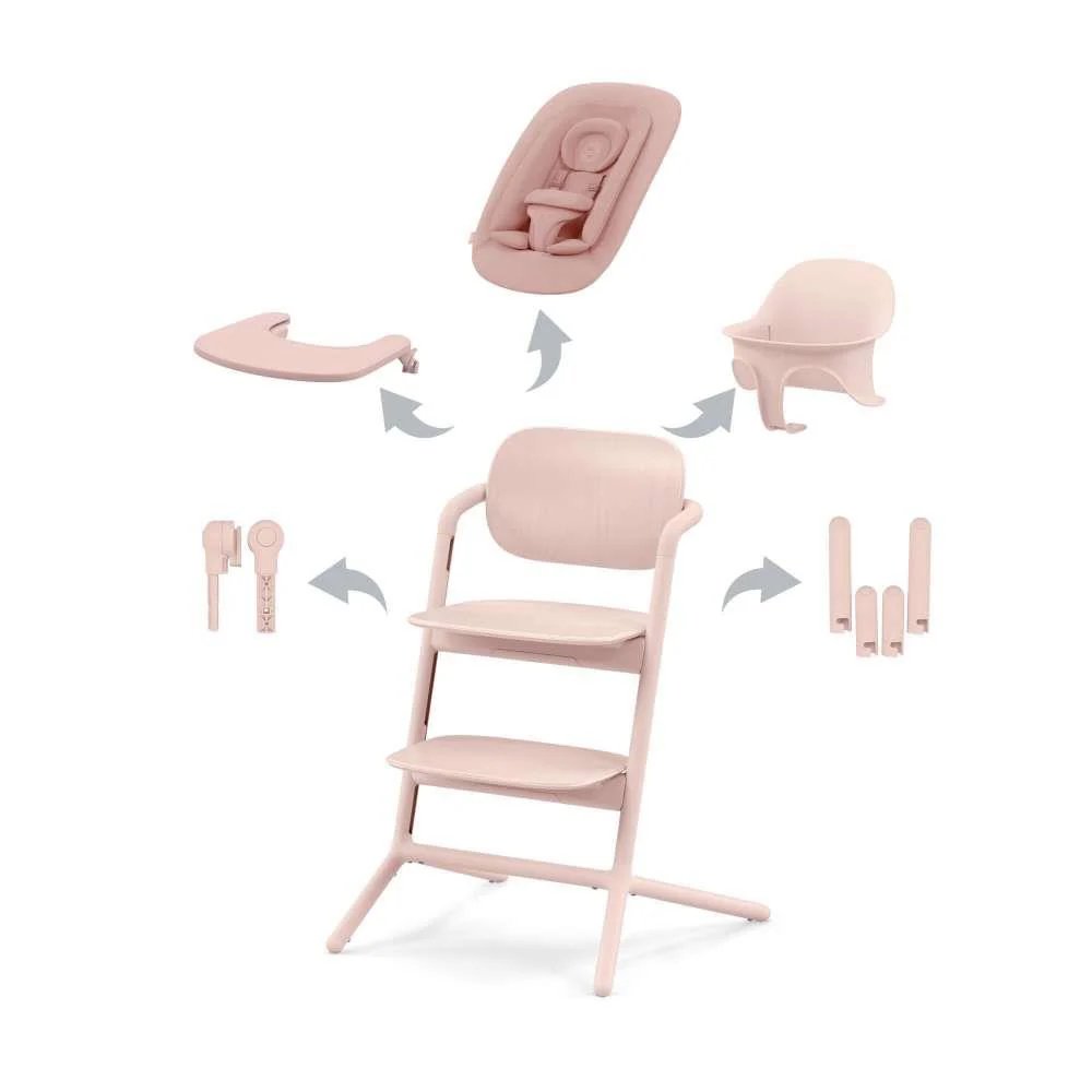 Cybex Lemo chair 4-in-1 Pearl Pink | Mamas & Papas, Babies, Nursing, Highchair