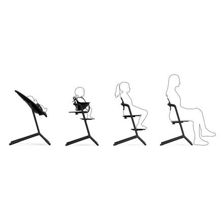 Cybex Lemo chair 4-in-1 Black | Mamas & Papas, Babies, Nursing, Highchair