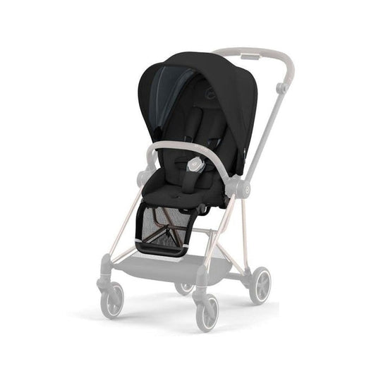 Cybex Mios Pack Fabrics Conscious Collection - Onyx Black | Mamas & Papas, Babies, Nursing, Seat Pack