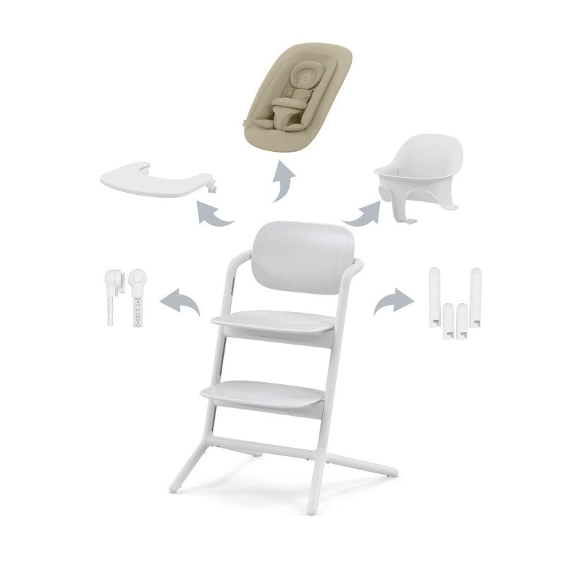 Cybex Lemo chair 4-in-1 Bright Gray | Mamas & Papas, Babies, Nursing, Highchair