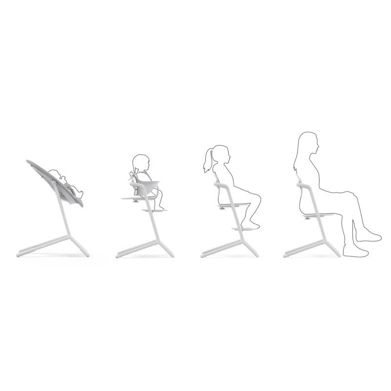 Cybex Lemo chair 4-in-1 Bright Gray | Mamas & Papas, Babies, Nursing, Highchair