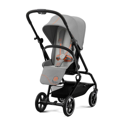 Cybex Eezy S Twist+ 2 Stroller Lava Grey - Black Chassis | Mamas & Papas, Babies, Nursing, Stroller