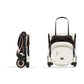 Cybex Coya buggy Off White, rosegold frame | Mamas & Papas, Babies, Nursing, Buggy Stroller