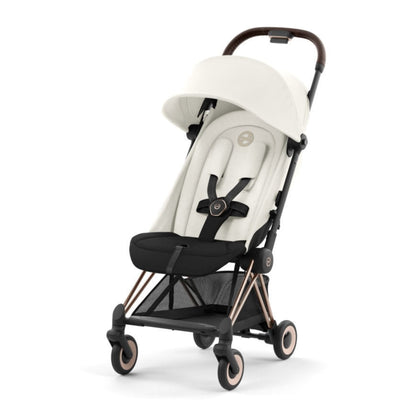 Cybex Coya buggy Off White, rosegold frame | Mamas & Papas, Babies, Nursing, Buggy Stroller